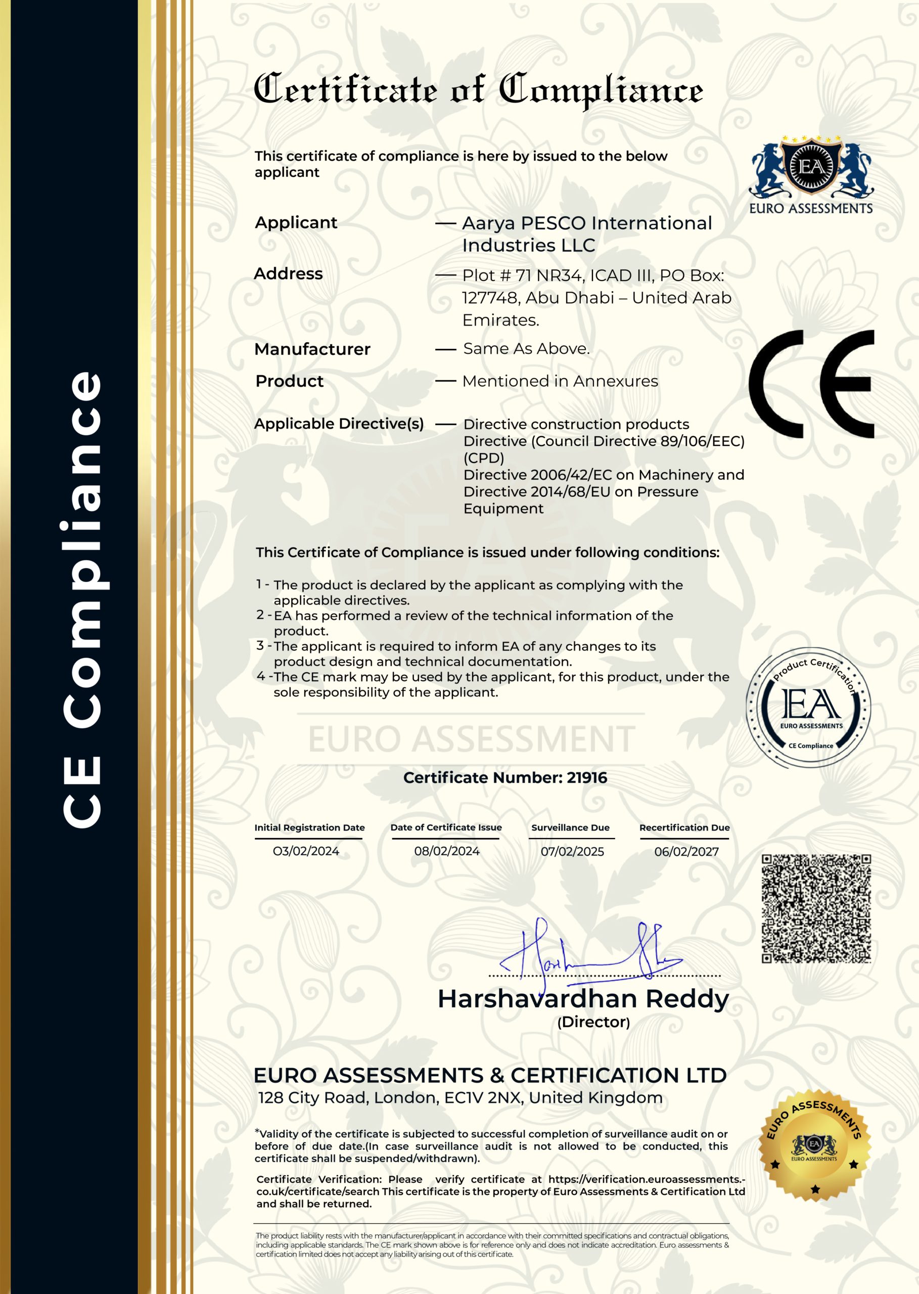 CE Marking Certificate_page-0001